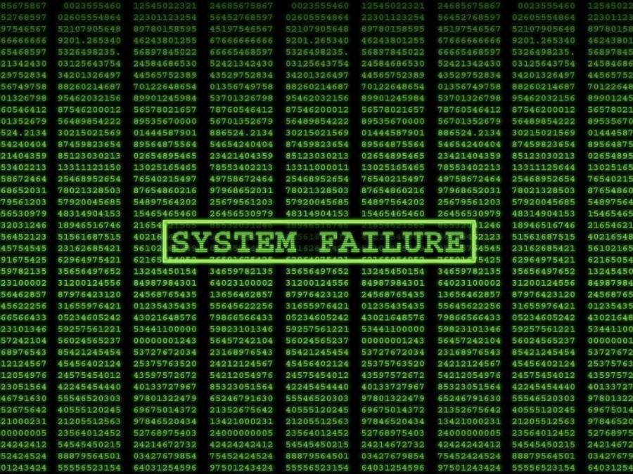 background of the matrix system failure